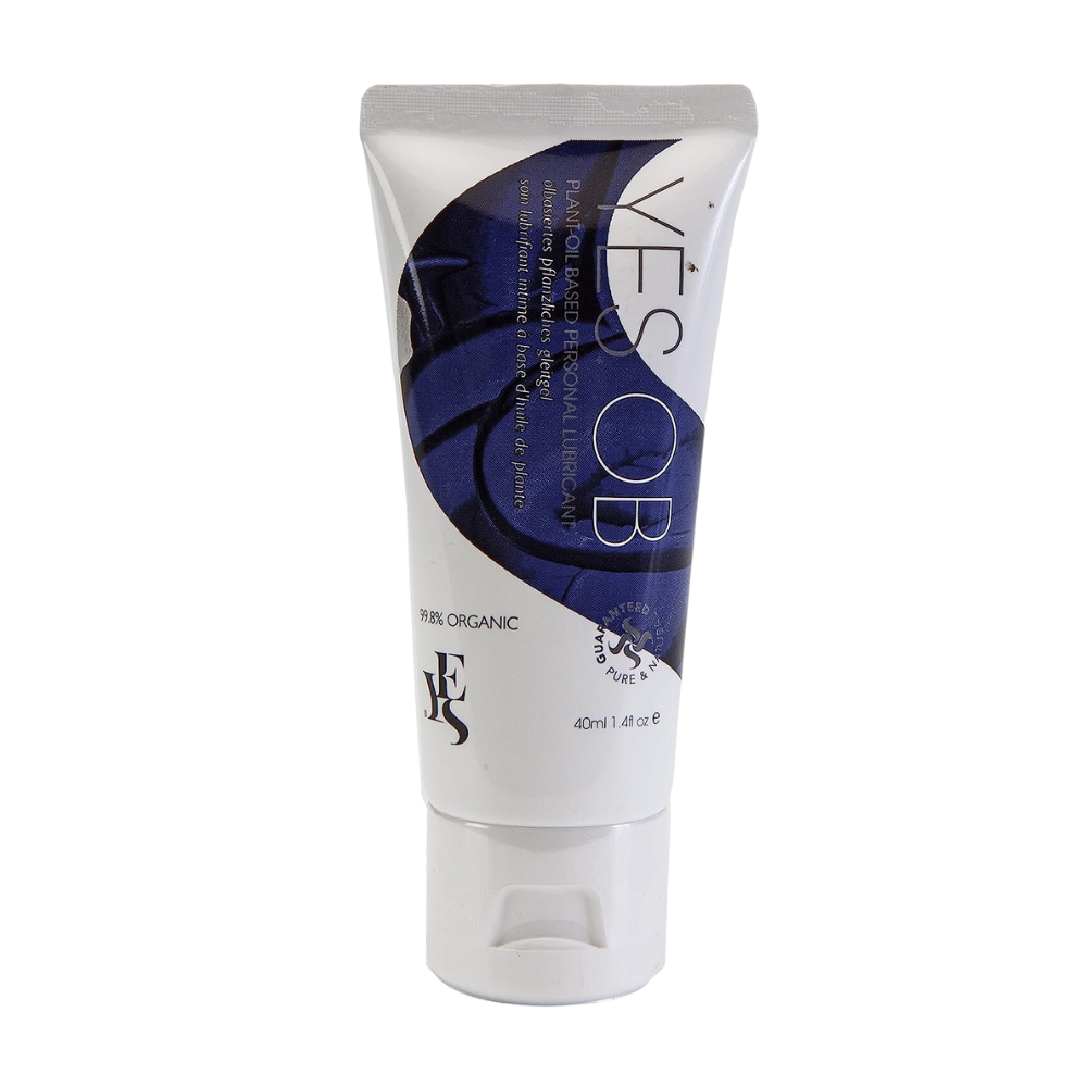 LUBRICANT YES® OB (40ml) - Natural Plant-Oil Based Intimate Lubricant and Massage Oil